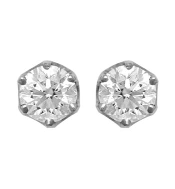 Kolczyki diamentowe model KDS 02